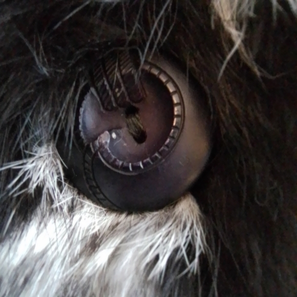 Vintage Fur Coat Various Shades of Brown & Off White - M - Picture 3 of 7